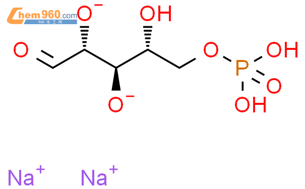 D-核糖-5-磷酸二钠盐结构式
