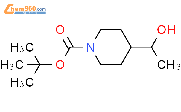4-(1-羟基乙基)哌啶-1-甲酸叔丁酯