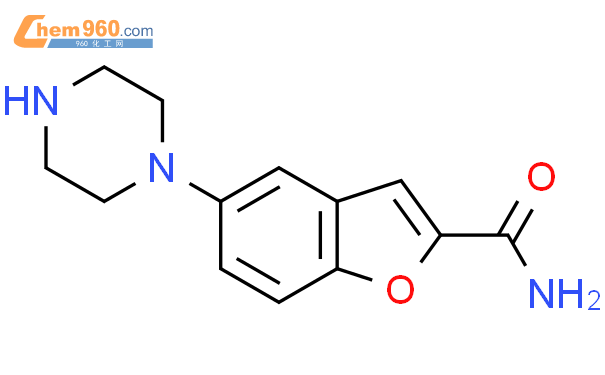 5-(哌嗪-1-基)苯并呋喃-2-甲酰胺