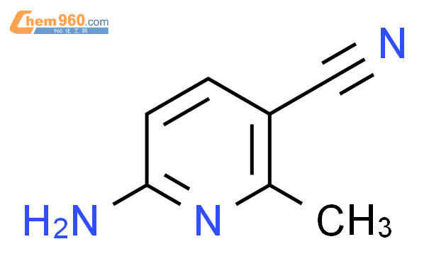 6-氨基-2-甲基烟酰腈结构式图片|183428-90-2结构式图片