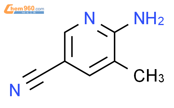 2-氨基-3-甲基-5-氰基吡啶结构式图片|183428-91-3结构式图片