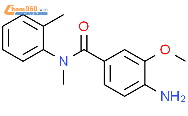 183496-56-2_Benzamide, 4-amino-3-methoxy-N-methyl-N-(2-methylphenyl ...