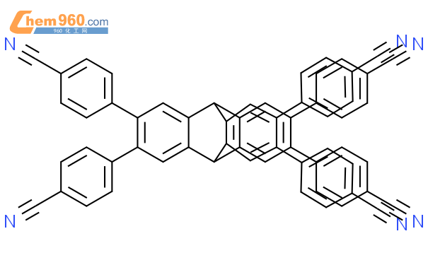 4,4',4'',4''',4'''',4'''''-(9,10-dihydro-9,10-[1,2]benzenoanthracene-2,3,6,7,14,15-hexayl)hexabenzonitrile