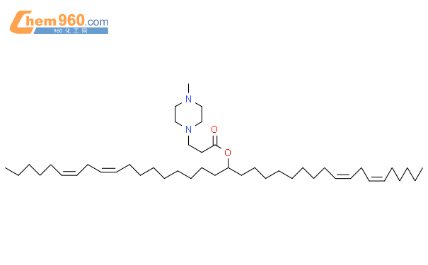 1-Piperazinepropanoic acid, 4-methyl-, (10Z,13Z)-1-(9Z,12Z)-9,12-octadecadien-1-yl-10,13-nonadecadien-1-yl ester
