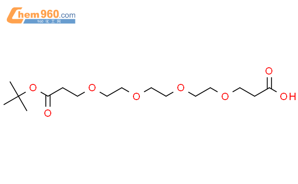 Acid-PEG4-t-butyl ester结构式图片|1835759-85-7结构式图片