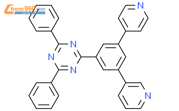 1842355-26-3,2,4-Diphenyl-6-[3-(3-pyridinyl)-5-(4-pyridinyl)phenyl]-1,3 ...