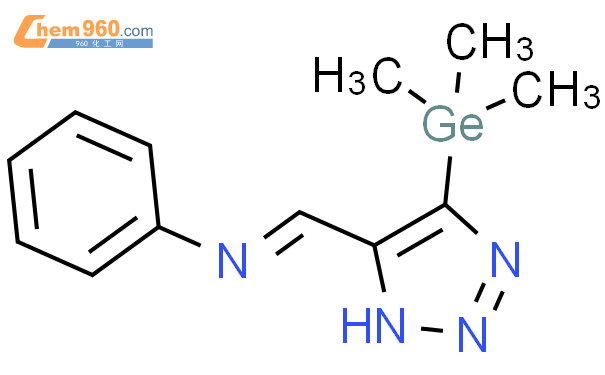 Benzenamine N Trimethylgermyl H Triazol Yl