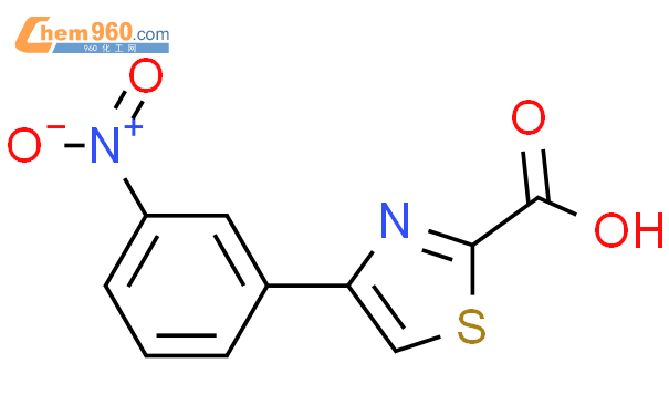 4-(3-硝基苯基)-2-噻唑羧酸