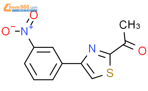 185245-06-1,1-[4-(3-nitrophenyl)-1,3-thiazol-2-yl]ethanone化学式、结构式、分子式 .
