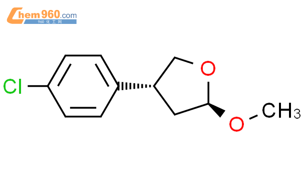 185342-29-4,Furan, 4-(4-chlorophenyl)tetrahydro-2-methoxy-, trans-化学式 ...