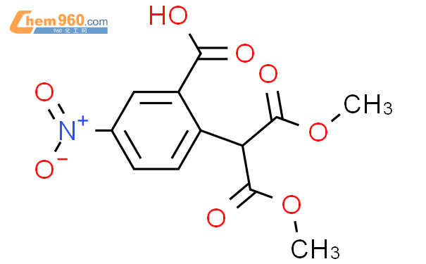 185433-44-7,dimethyl 2-(2-carboxy-4-nitrophenyl)malonate化学式、结构式、分子式、mol ...