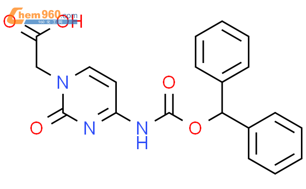 (4-N-(二苯甲氧羰基)-胞嘧啶)-1-乙酸/PM-C20