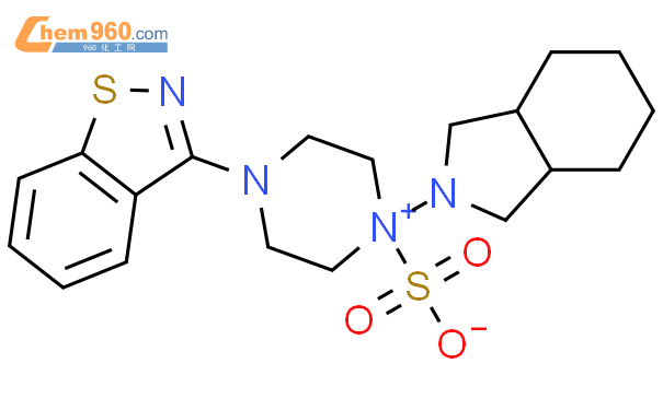 (3aR,7aR)-4'-(1,2-苯并异噻唑-3-基)八氢螺[2H-异吲哚-2,1'-哌嗪]甲磺酸盐