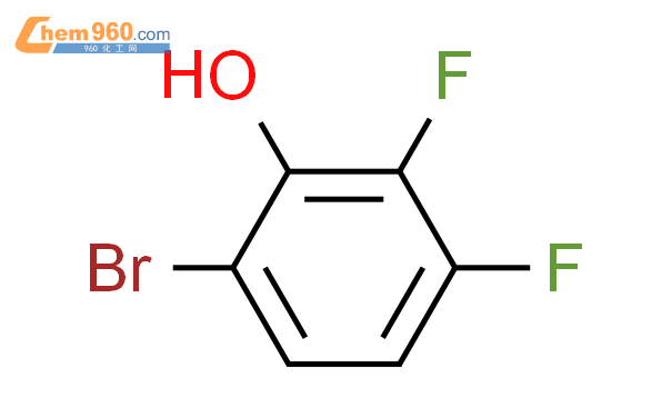6-溴-2,3-二氟苯酚结构式图片|186590-23-8结构式图片