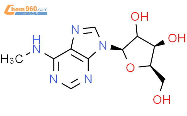 N6-甲基腺嘌呤结构式图片|1867-73-8结构式图片