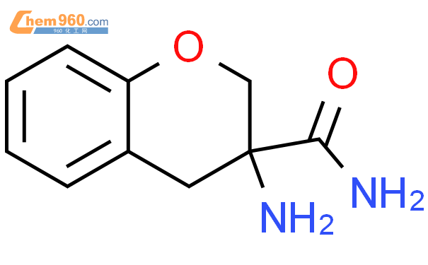 3-amino-3,4-dihydro-2H-1-benzopyran-3-carboxamide