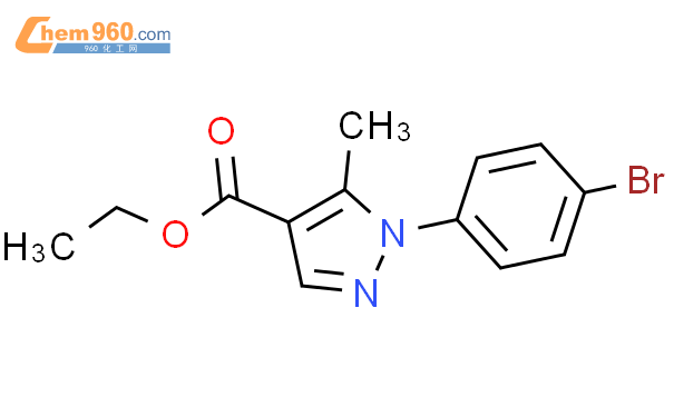 187998 45 4 ETHYL 1 4 BROMOPHENYL 5 METHYL 1H PYRAZOLE 4 CARBOXYLATE