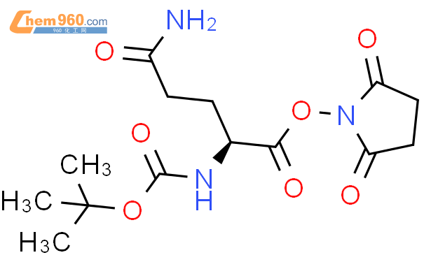 BOC-D-谷氨酰胺N-羟基琥柏酰亚胺酯