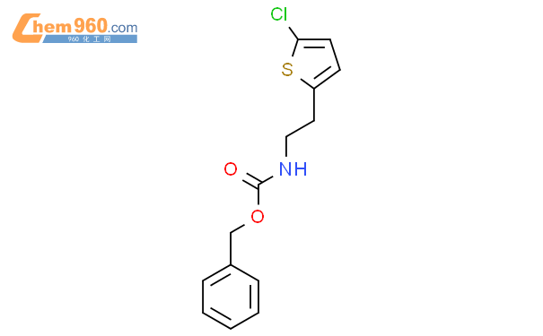 Benzyl N Chlorothiophen Yl Ethyl Carbamatecas Benzyl N