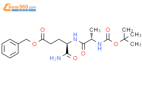 丁氧羰基-丙氨酸-D-谷氨酸-氨结构式图片|18814-49-8结构式图片