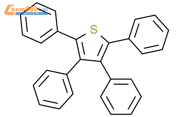 四苯基噻酚结构式图片|1884-68-0结构式图片