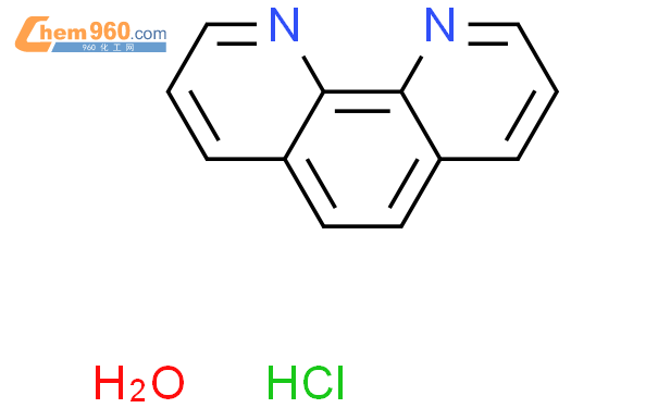 邻菲啰啉盐酸盐一水合物结构式图片|18851-33-7结构式图片