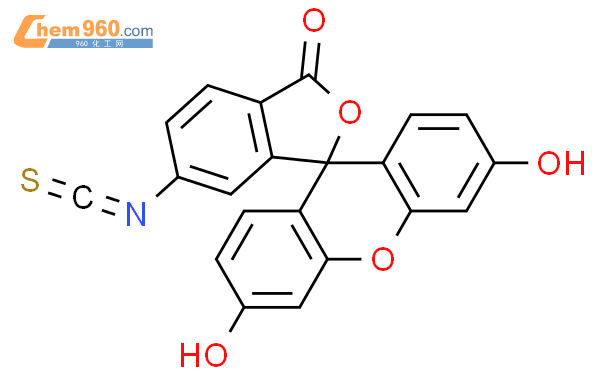 荧光素-6-异硫氰酸酯,同分异构体II（含少量丙酮）
