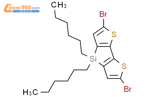 188690-66-6_2,6-二溴-4,4-二己基-4H-硅杂环戊二烯并[3,2-B:4,5-B']二噻吩CAS号:188690-66-6/ ...