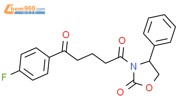 (4S)-3-[5-(4-氟苯基)-1，5-二氧代戊基]-4-苯基-2-恶唑烷酮