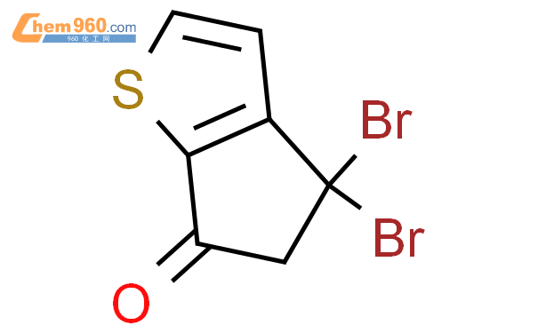 189179-80-4,6H-Cyclopenta[b]thiophen-6-one, 4,4-dibromo-4,5-dihydro-化学式 ...