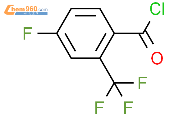 189807 21 44 氟 2 三氟甲基苯甲酰氯化学式、结构式、分子式、mol 960化工网 