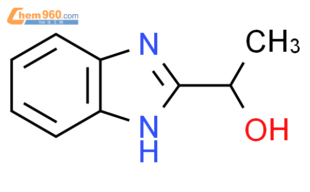 2-(1-羟基乙基)苯并咪唑结构式图片|19018-24-7结构式图片