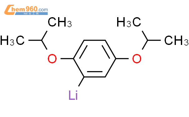 190207-26-2,Lithium, [2,5-bis(1-methylethoxy)phenyl]-化学式、结构式、分子式、mol ...