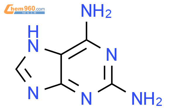 2,6-二氨基嘌呤结构式图片|1904-98-9结构式图片