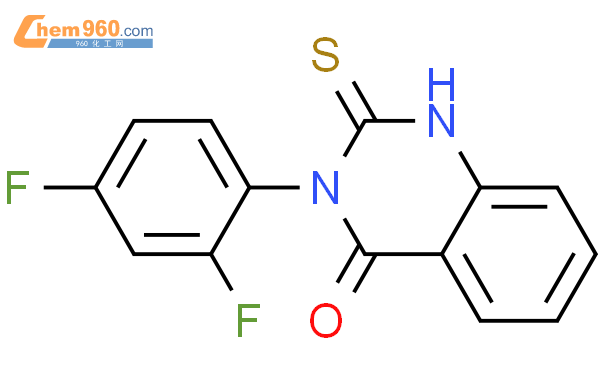 3-(2,4-二氟苯基)-2-疏基-3H-喹唑啉-4-酮
