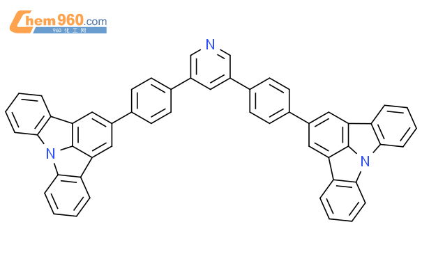 1907657-33-3,Indolo[3,2,1-jk]carbazole, 2,2'-(3,5-pyridinediyldi-4,1 ...