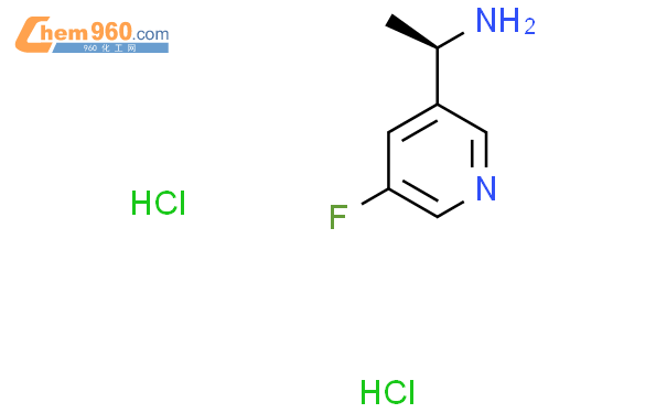 (R)-1-(5-氟吡啶-3-基)乙胺二盐酸盐结构式图片|1909288-54-5结构式图片