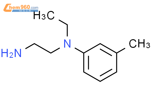 N-(3-氨乙基)-N-乙基-3-甲基苯胺结构式图片|19248-13-6结构式图片