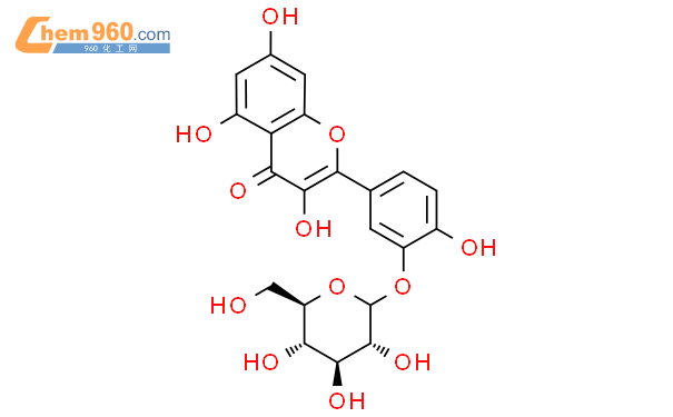 槲皮素-3'-O-葡萄糖苷