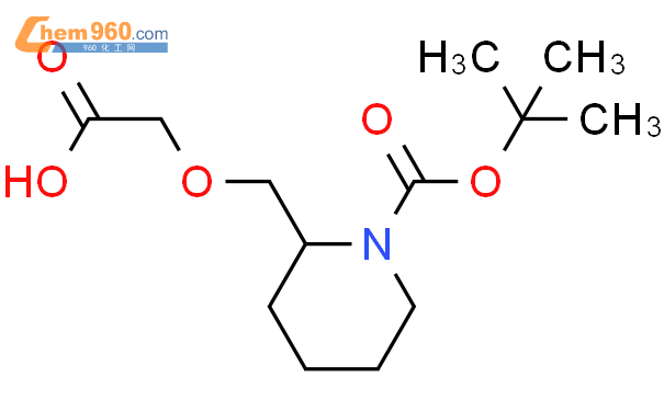 2-(1-(tert-Butoxycarbonyl)piperidin-2-yl)-2-methoxyacetic acid结构式图片|193086-00-9结构式图片
