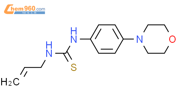 1-烯丙基-3-(4-吗啉代苯基)硫脲结构式图片|19318-84-4结构式图片