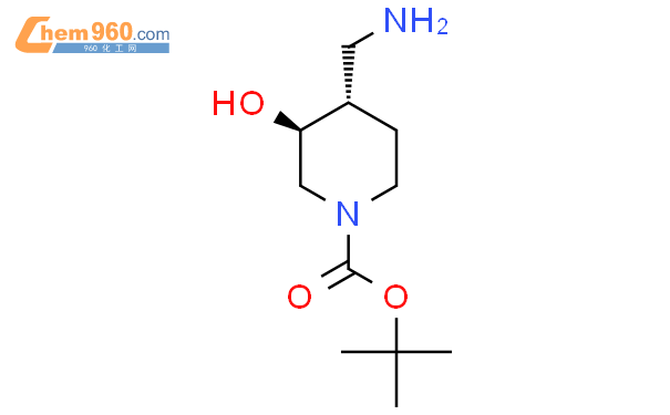 tert-butyl (3R,4R)-4-(aminomethyl)-3-hydroxypiperidine-1-carboxylate