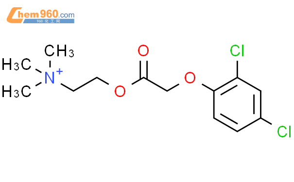 2-[2-(2,4-dichlorophenoxy)acetyl]oxyethyl-trimethylazanium