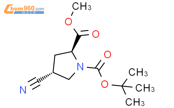 反式-N-BOC-4-氰基-L-脯氨酸甲酯「CAS号：194163-91-2」 – 960化工网