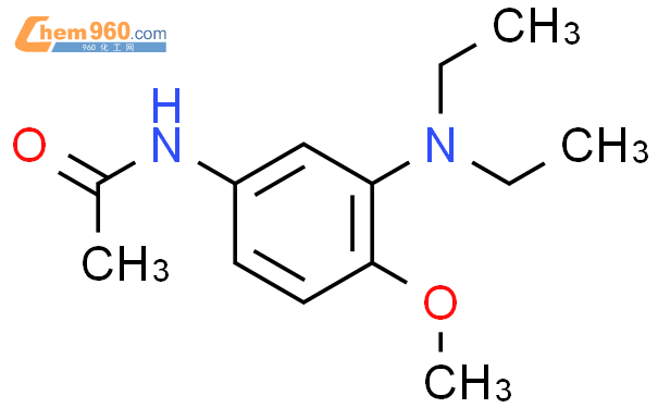 3-(N,N-二乙基)氨基-4-甲氧基乙酰苯胺