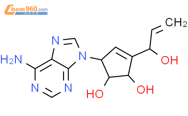 194353 50 9 1s 2r 5r 5 6 Amino 9h Purin 9 Yl 3 [ 1s 1 Hydroxyprop 2 En 1 Yl]cyclopent 3 Ene