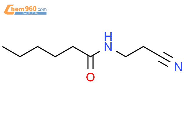 N Cyanoethyl Hexanamidecas