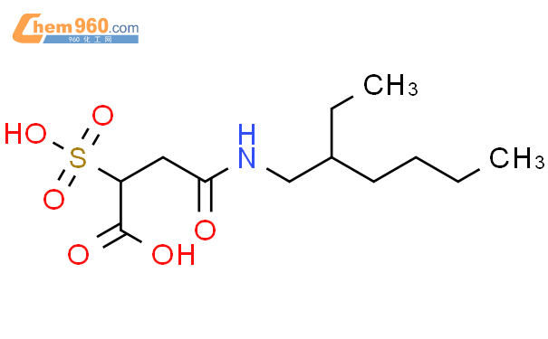 4-(2-ethylhexylamino)-4-oxo-2-sulfobutanoic acid