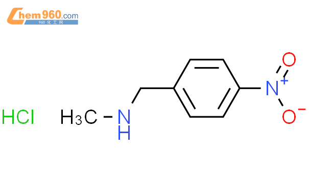 N-甲基-4-硝基苄胺结构式图片|19499-60-6结构式图片
