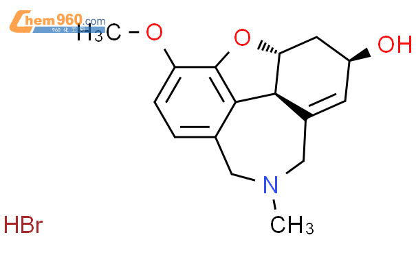 氢溴酸加兰他敏结构式图片|1953-04-4结构式图片